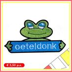 Oeteldonk Embleem – Kikker met naambord, Oeteldonk, Carnaval, Verzenden, Nieuw