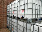 IBC regenton watertank houtkrat 1000 liter, Tuin en Terras, 150 liter of meer, Ophalen, Zo goed als nieuw