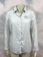 Hilfiger witte blouse maat 8, S regular fit (3C5)