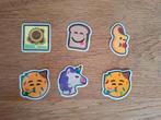 4 herplakbare stickers Jumbo smiles, Verzamelen, Supermarktacties, Jumbo, Ophalen of Verzenden