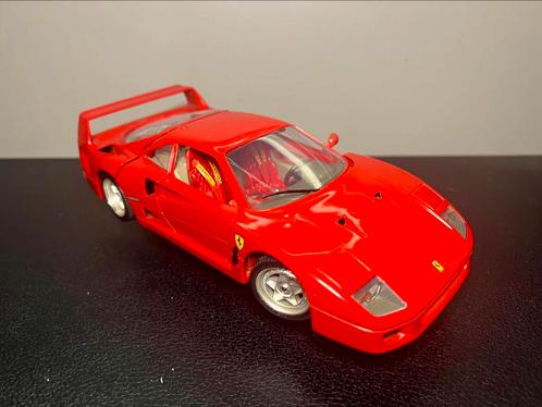 Bburago Ferrari F40 1:18 – Legendarisch schaalmodel!, Auto diversen, Autostickers, Ophalen of Verzenden