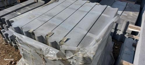 110 stuks Belgische hardsteen banden 15x10x100cm, Tuin en Terras, Bielzen en Borders, Gebruikt, Biels, Natuursteen, Minder dan 100 cm