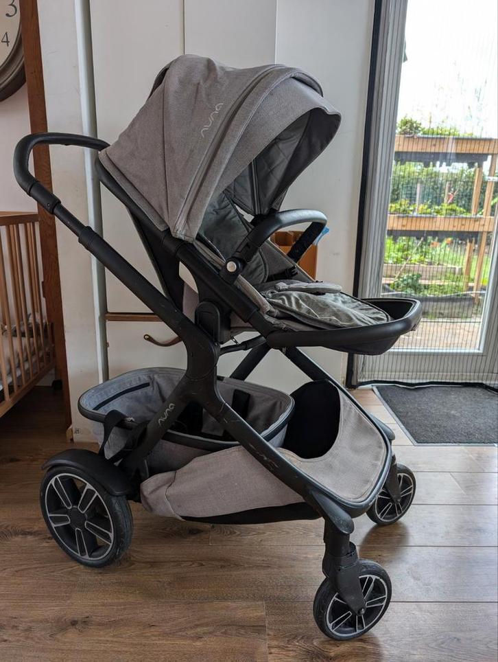 Nuna demi grow kinderwagen - duowagen, Kinderen en Baby's, Kinderwagens en Combinaties, Zo goed als nieuw, Combiwagen, Overige merken
