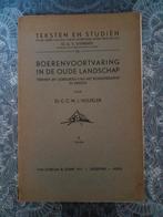 Boerenvortvaring in de Oude Landschap - Drente, Ophalen of Verzenden, 20e eeuw of later, Gelezen, Dr. C.C.W.J. Huszeler