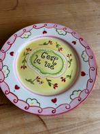 Gebak bordjes van Yet bij ter Steeg, Huis en Inrichting, Keuken | Servies, Ophalen of Verzenden, Zo goed als nieuw, Overige stijlen