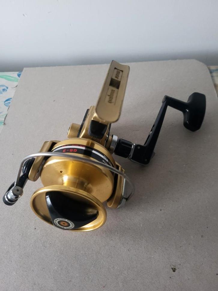Daiwa gold gs-3, Watersport en Boten, Hengelsport | Zeevissen, Zo goed als nieuw, Molen, Ophalen of Verzenden