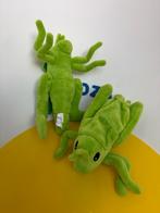 2754 AH Albert Heijn sprinkhaan groen 2x, Kinderen en Baby's, Speelgoed | Knuffels en Pluche, Ophalen of Verzenden, Zo goed als nieuw