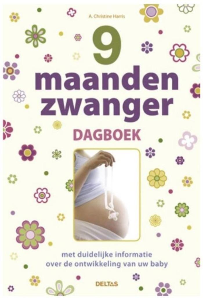 9 Maanden zwanger. Dagboek, Boeken, Zwangerschap en Opvoeding, Zo goed als nieuw, Zwangerschap en Bevalling, Ophalen of Verzenden