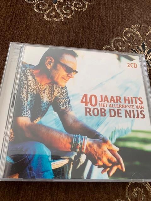 40 jaar hits Het allerbeste van Rob de Nijs, Cd's en Dvd's, Cd's | Nederlandstalig, Zo goed als nieuw, Levenslied of Smartlap