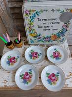 Toffe vintage petit-fours schoteltjes Bavaria Rösiom, Ophalen of Verzenden