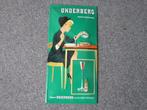 UNDERBERG BLIKKEN RECLAMEBORD, Ophalen, Zo goed als nieuw, Reclamebord