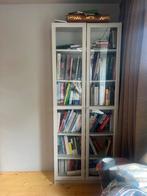Billie boekenkast met glazen deuren, Huis en Inrichting, Kasten | Boekenkasten, Ophalen, Gebruikt, 200 cm of meer, 50 tot 100 cm