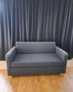 Klein grijze bankje / bankstel, Ophalen, Gebruikt, Tweepersoons, Minder dan 150 cm