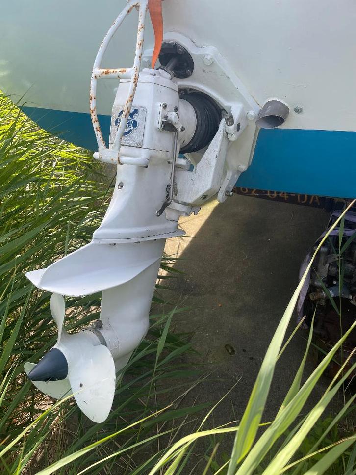 Ancas Kajuitboot, Watersport en Boten, Motorboten en Motorjachten, Gebruikt, Polyester, 6 tot 9 meter, Diesel, Binnenboordmotor