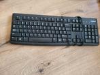 Logitech werkend toetsenbord zwart, Gebruikt, Logitech, Ophalen of Verzenden, Qwerty