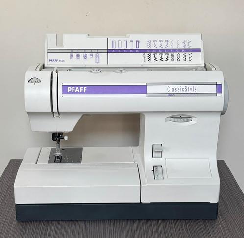 Pfaff 1525 met boventransport in nieuwstaat, Hobby en Vrije tijd, Naaimachines en Toebehoren, Zo goed als nieuw, Pfaff, Ophalen
