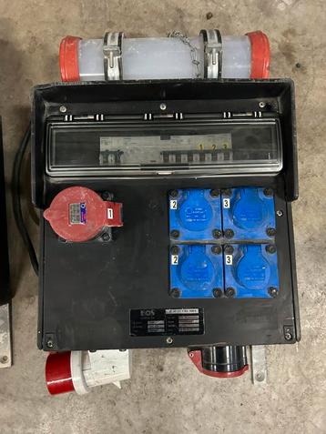 Bouwstroomwandkast 32A verdeelkast bouwstroomkast beschikbaar voor biedingen