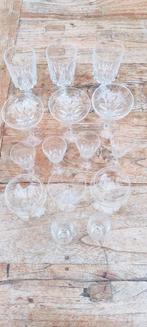 Kristallen glazen, Verzamelen, Glas en Borrelglaasjes, Ophalen, Zo goed als nieuw, Overige typen