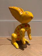 Houten Konijn Lia Gutowitch - 30cm, Antiek en Kunst, Ophalen of Verzenden