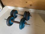 20kg dumbbells verstelbaar, Sport en Fitness, Fitnessmaterialen, Ophalen, Zo goed als nieuw, Benen, Dumbbell