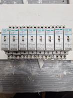 8x Hager E 220 F1 33112 magneetschakelaar, Ophalen of Verzenden, Gebruikt