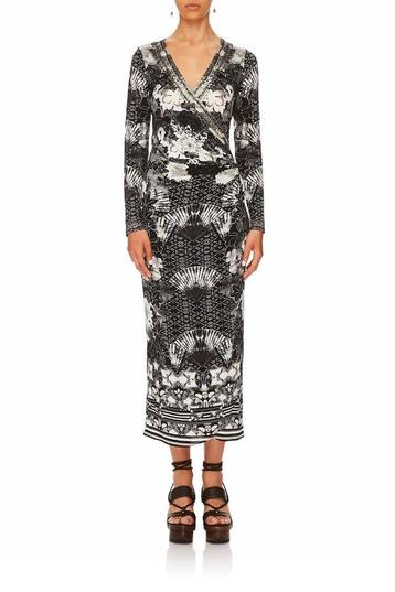 Camilla maxi jurk viscose, maat medium NIEUW kaartjes beschikbaar voor biedingen