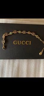 Gucci Armband met Bloemen, Ophalen of Verzenden, Nieuw, Goud, Met bedels of kralen
