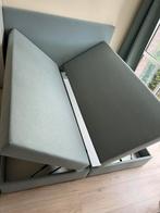 Double bed 180x200x38 with 2 big side storage ~85x195, Ophalen, Tweepersoons, Zo goed als nieuw, 180 cm