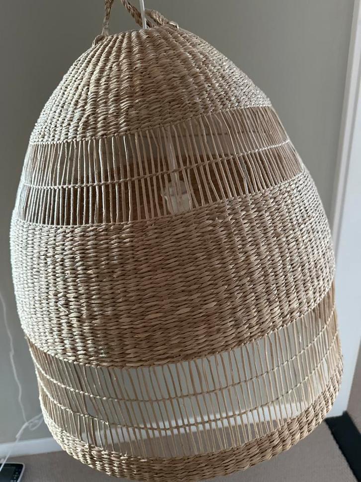 IKEA TORARED Hanglampenkap - Natuurlijk Licht, Huis en Inrichting, Lampen | Lampenkappen, Zo goed als nieuw, 25 tot 50 cm, Overige vormen