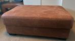 Grote Cognac kleurige poef, Huis en Inrichting, Banken | Voetenbanken en Poefen, Ophalen, Gebruikt, 50 tot 75 cm, 75 tot 100 cm