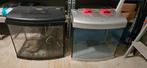 Twee aqua65, Dieren en Toebehoren, Ophalen, Gebruikt, Leeg aquarium