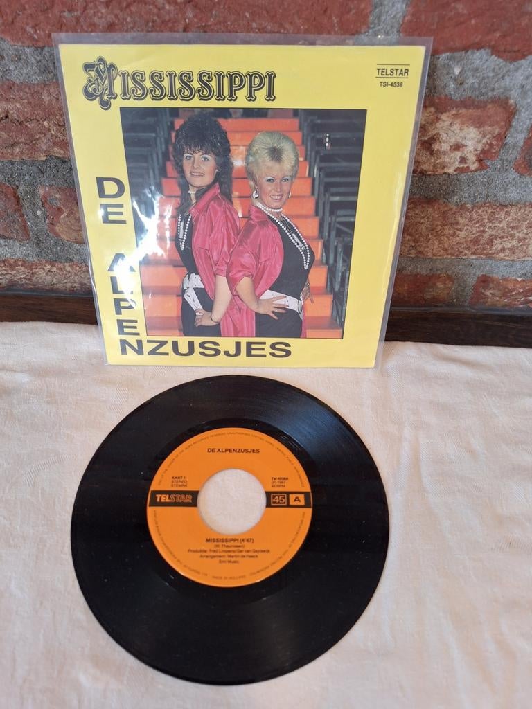 De alpenzusjes, Cd's en Dvd's, Vinyl | Nederlandstalig, Ophalen of Verzenden, Gebruikt, Overige formaten, Levenslied of Smartlap
