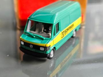 Herpa Mercedes 207D Schenker Jet Cargo Schiphol 1:87 beschikbaar voor biedingen