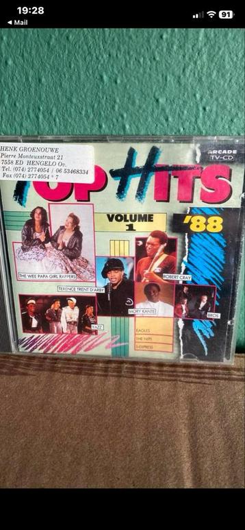 Top Hits '88 - Volume 1 CD beschikbaar voor biedingen