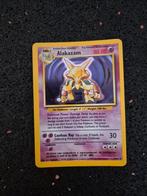 Pokemon base set alakazam 1/102, Ophalen, Zo goed als nieuw