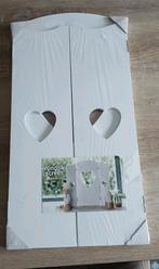 MDF houten Window screen wit hartjes vensterbank scherm, Ophalen of Verzenden, Nieuw