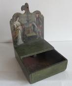 antiek 17de 18de eeuwse collectebus schaal Holland, Antiek en Kunst, Antiek | Religie, Verzenden