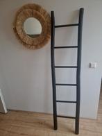 Houten decoratie ladder, Ophalen, Zo goed als nieuw, Wandkapstok, Minder dan 100 cm