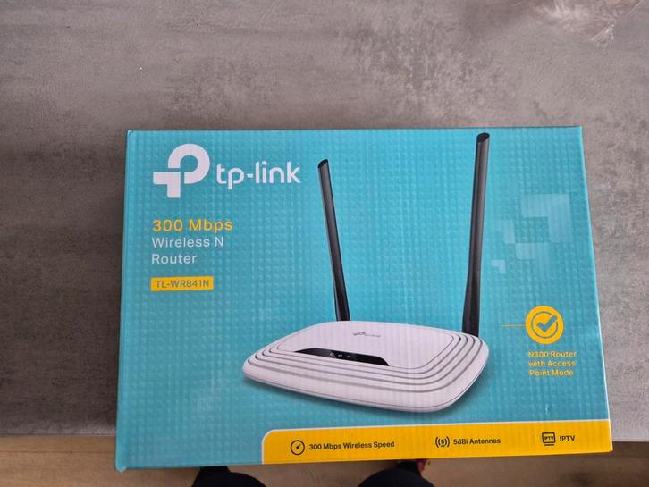 TP-Link TL-WR841N router nieuw, Computers en Software, Netwerk switches, Ophalen of Verzenden