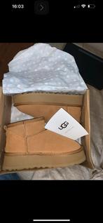 UGG ultra mini platform maat 38 cognac, Verzenden, Zo goed als nieuw