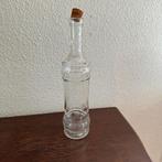 Waterfles, karaf, fles, 600 ml, glas met kurk, Ophalen of Verzenden, Zo goed als nieuw, Overige typen