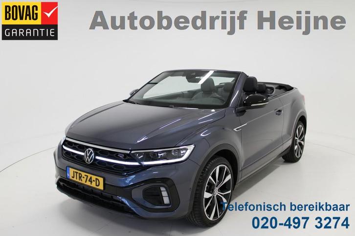 Volkswagen T-Roc Cabrio 1.5 TSI 150PK DSG R-LINE SPORT LEDER, Auto's, Volkswagen, Bedrijf, Te koop, T-Roc, ABS, Adaptive Cruise Control