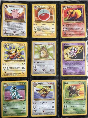 Pokemon Jungle - Alle non holo's - Losse verkoop beschikbaar voor biedingen