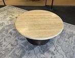 Salontafel Manhattan Mango/Travertin Direct/Leverbaar E2268, Huis en Inrichting, Tafels | Salontafels, Ophalen, 50 tot 100 cm