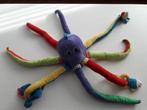 Zgan Grote octopus zintuigen Clementoni inktvis knuffel, Ophalen of Verzenden, Zo goed als nieuw, Overige typen