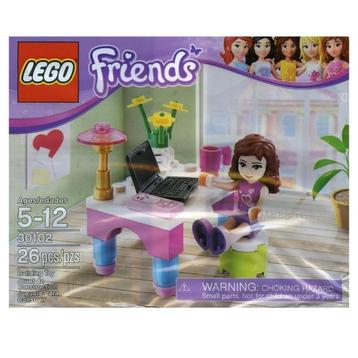 LEGO Friends 30102: Olivia's Bureau        * 't LEGOhuis * beschikbaar voor biedingen