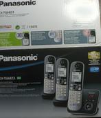 Panasonic set 3 telefoons met  beantwoorder., Ophalen of Verzenden, Gebruikt, 3 handsets