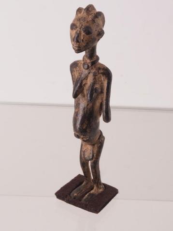Brons Dogon vrouw fig. met kind (170305-06) beschikbaar voor biedingen