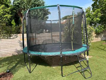 Trampoline veiligheidsnet Songmics groen 366 cm beschikbaar voor biedingen