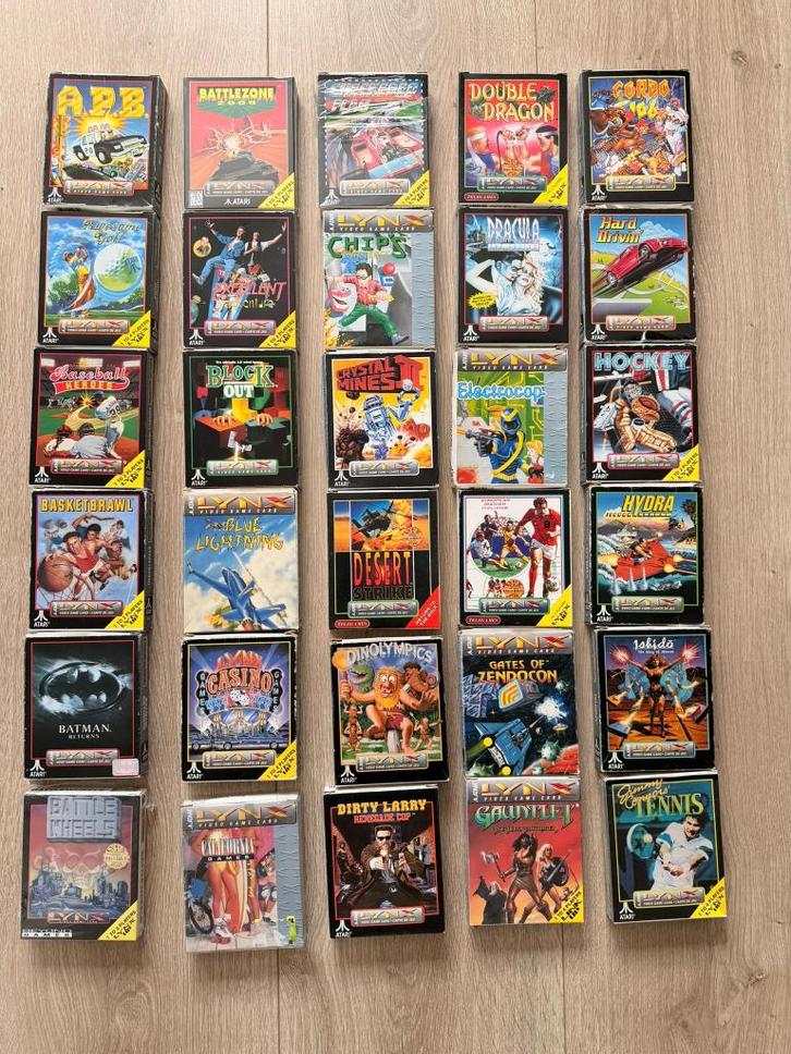 Atari Lynx games (volledige Set!!), Spelcomputers en Games, Games | Atari, Gebruikt, Atari Lynx, Overige genres, 1 speler, Vanaf 7 jaar